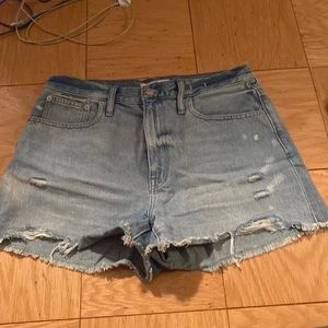 Madewell The Mom Jean Short